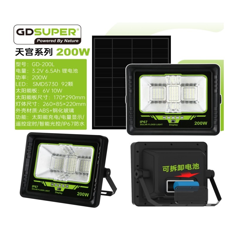 gdsuper-200w-7500k-gd-200l