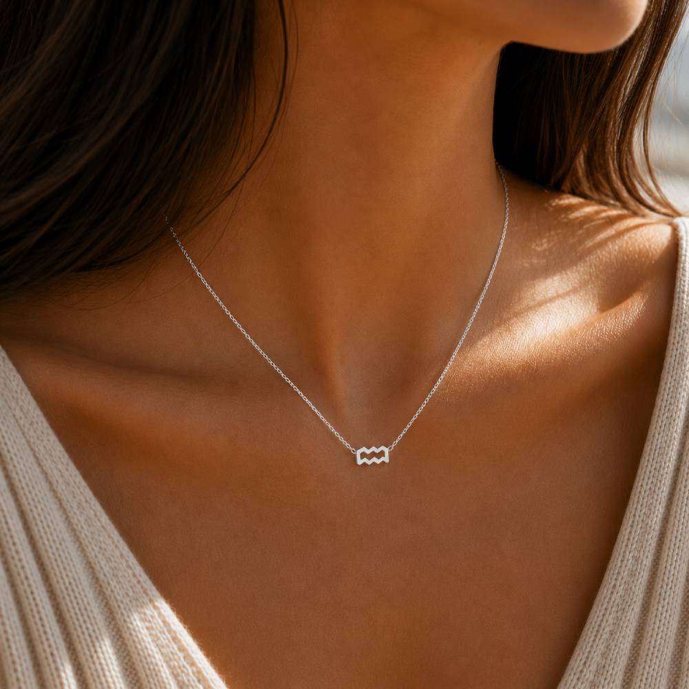 aquarius-zodiac-necklace-silver-model