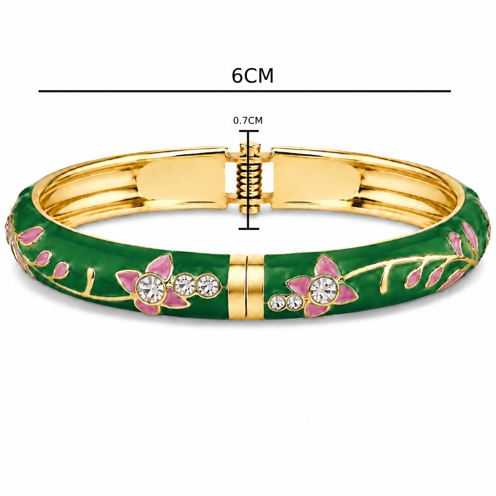 gold-bangle-green-pink-strass-size