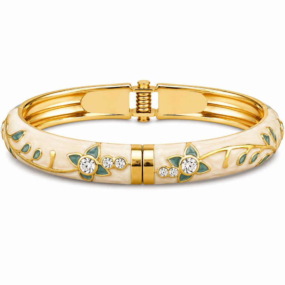 gold-bangle-ivory-green-flower-strass-main