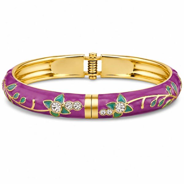 gold-bangle-purple-green-strass-main