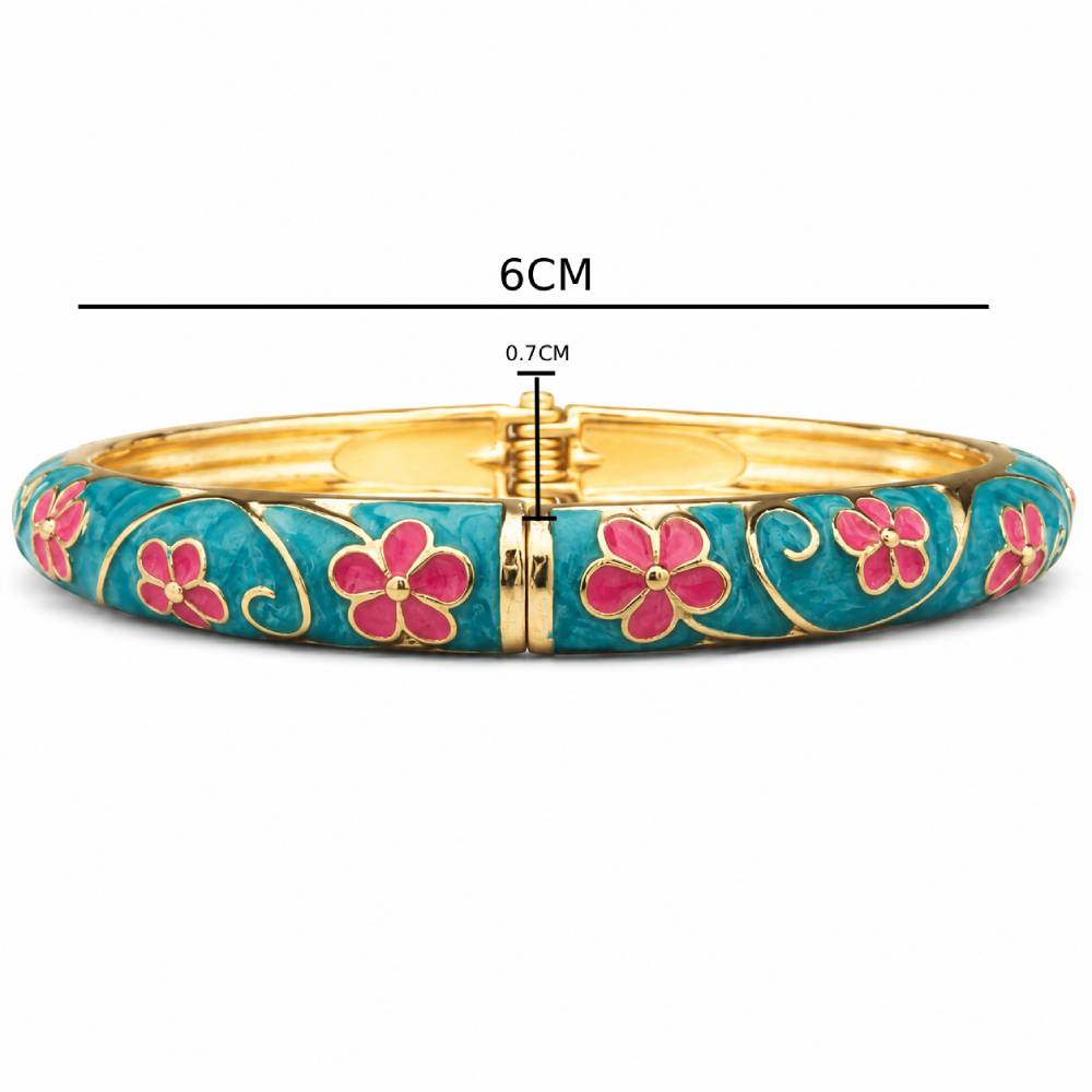 gold-enamel-floral-bangle-bracelet-dimensions