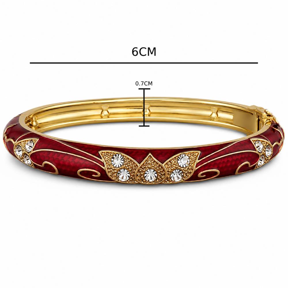 gold-enamel-petal-bangle-red-rhinestones-dimensions