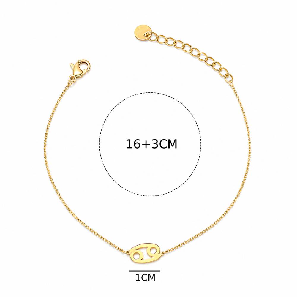gold-stainless-steel-cancer-zodiac-bracelet-size