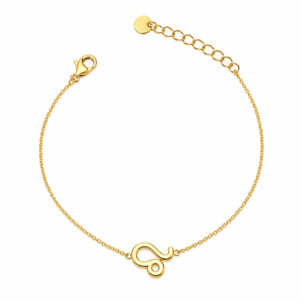 gold-stainless-steel-leo-zodiac-bracelet