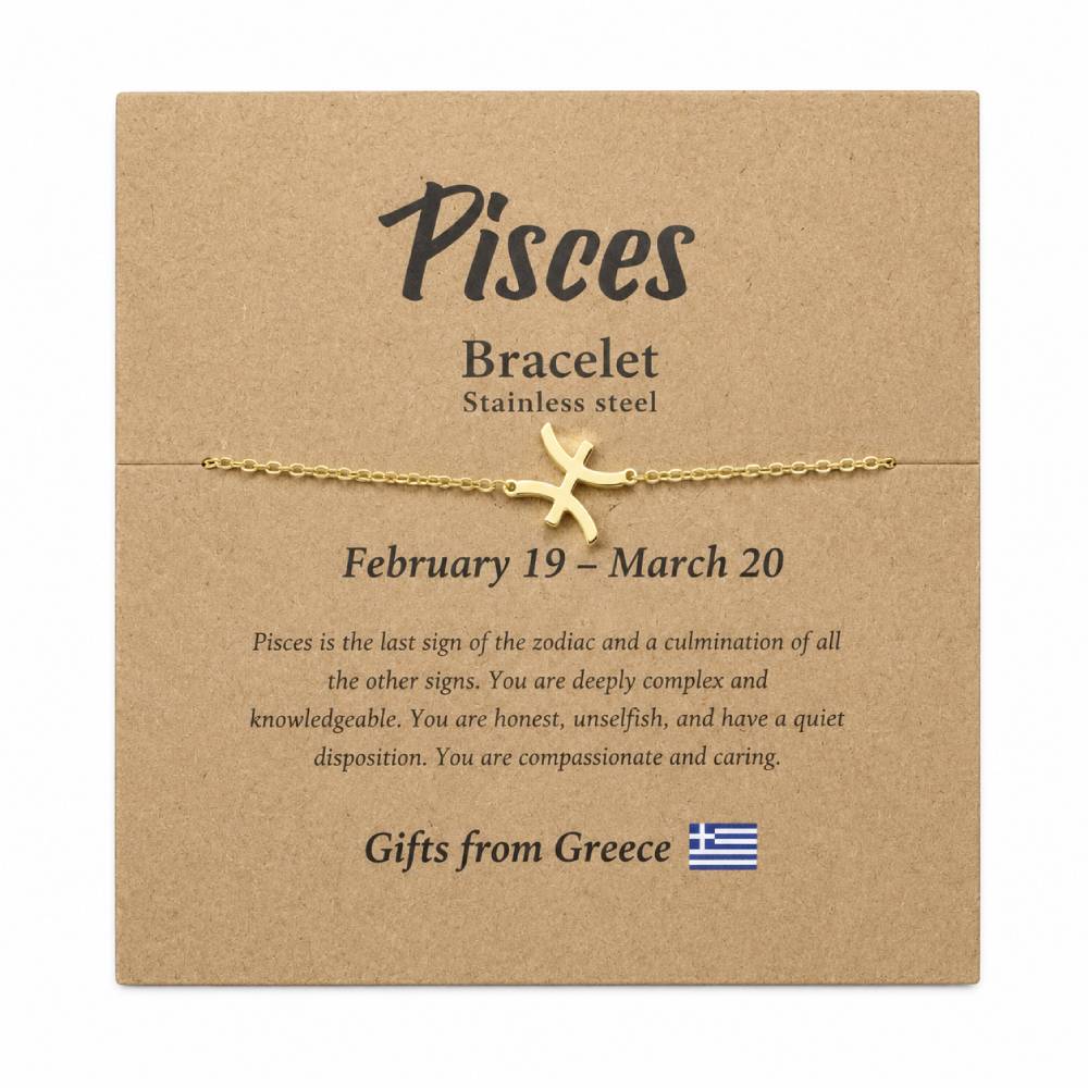 gold-stainless-steel-pisces-zodiac-bracelet-detail