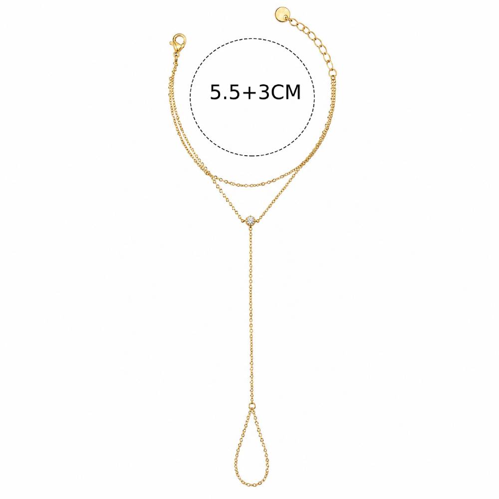 gold-double-hand-chain-zircon-size